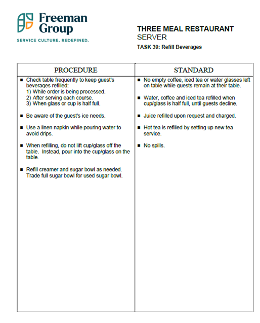 Performance Standards