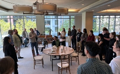 Leader guiding front line staff through skills leadered in the Train the Trainer Course