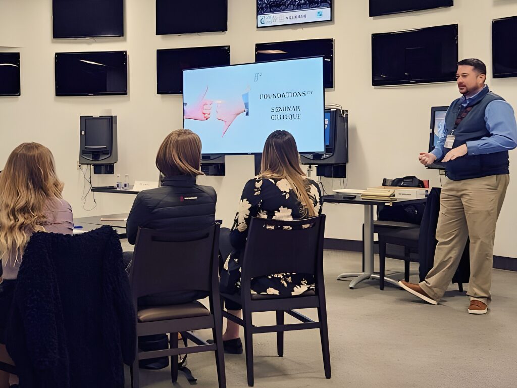 Freeman group trainer facilitating foundations train the trainer course